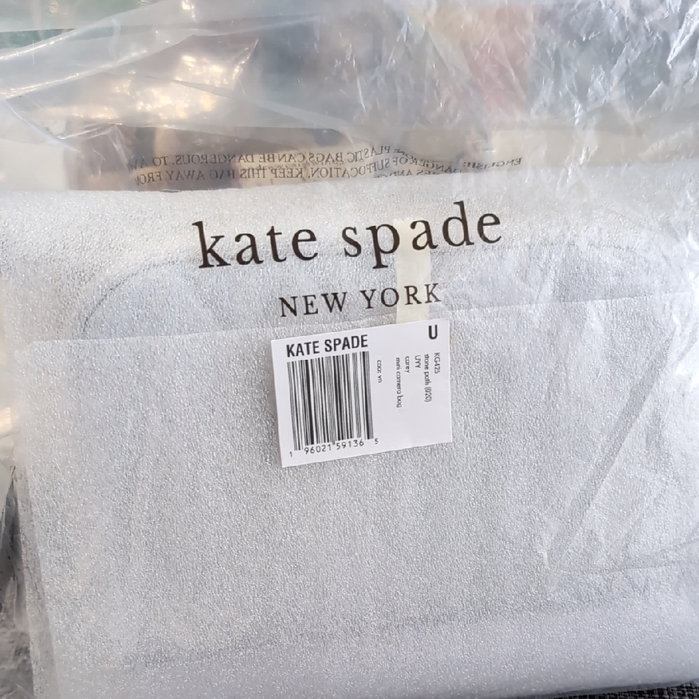 Kate Spade Mini Camera Crossbody Light Gray - Picture 10 of 10